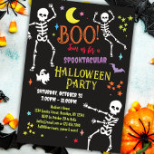 Squelette Halloween Fête Invitation