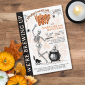 Squelette Halloween Fête Invitation