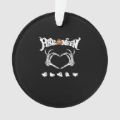 Squelette main avec, Halloween Design (devant)