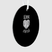 Squelette Mains Coeur Gothique Classique (devant)