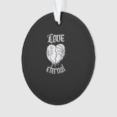 Squelette Mains Coeur Gothique Classique (devant)