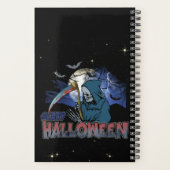 Squelette Mal Dans La Nuit Noire Effrayant Hallowe (Dos)