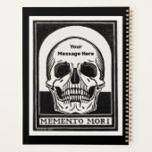 Squelette personnalisé Anniversaire fête d'Hallowe (Dos)