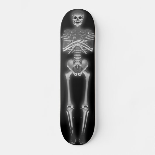 Squelette pleine longueur : Skateboard personnalis (Recto)