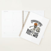 Squelette Spice Pumpkin Vintage Danse Halloween Sh (Devant avec enveloppe)