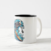 squelette surf mug (Devant droit)