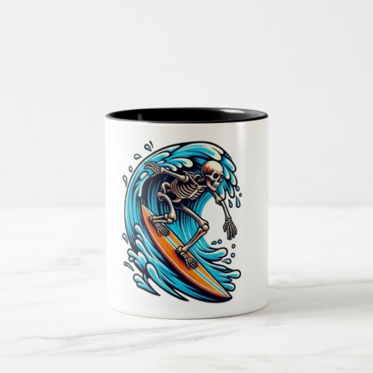 squelette surf mug (Centre)