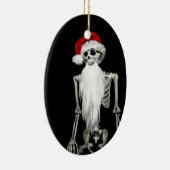 Squelette unique Père Noël ornement de Noël (Droite)