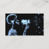 Squelette X-Ray Big Faire-part - Bleu (Devant)