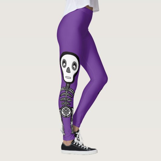 Squelettes de monstre Leggings (Droite)