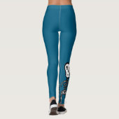 Squelettes de monstre Leggings (Dos)