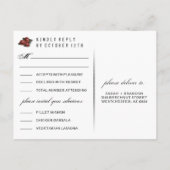 Squelettes d'Halloween gris noir et le menu coeur (Dos)