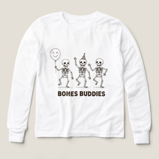Squelettes drôles d'Halloween (Motif recto)