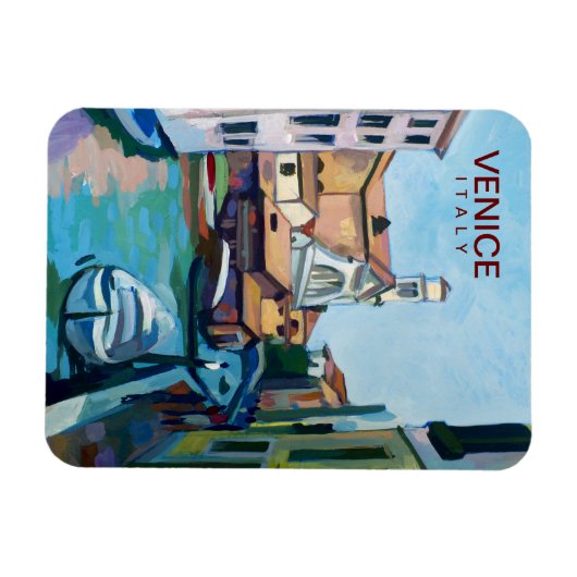 Squero di San Trovaso - Venice, Italië Magneet (Horizontaal)