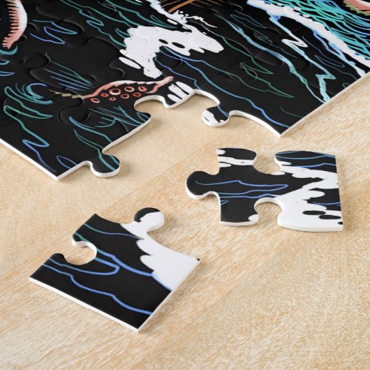 Squid Attack Puzzle Legpuzzel (Zijkant)