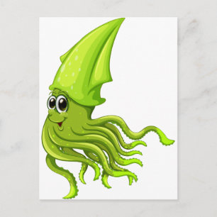 Squid Briefkaart