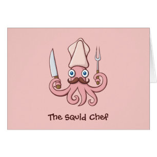 Squid Chef Cartoon