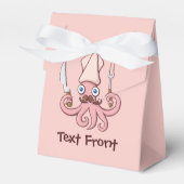 Squid Chef Cartoon Bedankdoosjes (Voorkant Zijde)