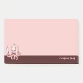 Squid Chef Cartoon Post-it® Notes (Voorkant)