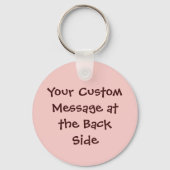 Squid Chef Cartoon Sleutelhanger (Achterkant)