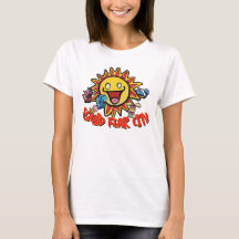 Squid Fear City Grafische T-shirt