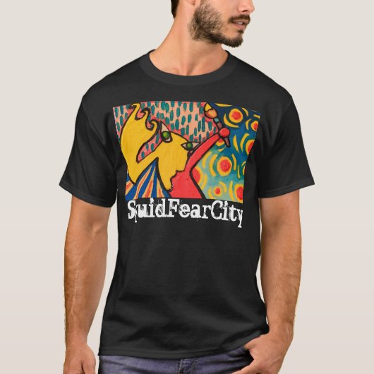 Squid Fear City Graphic-T - shirts (Voorkant)