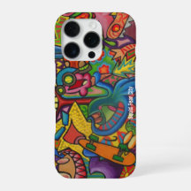 Squid Fear City telefoonhoesjes van Casagiovanovic