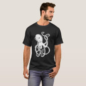 Squid octopus water world zee t-shirt (Voorkant volledig)
