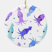 Squid Pattern Keramisch Ornament (Achterkant)