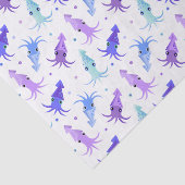 Squid Pattern Tissuepapier (Detail)