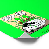 Squid Premanture Ejaculation Funny Poster (Hoek)