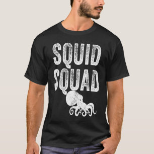 Squid Squad Zee Ocean Octopus T-shirt