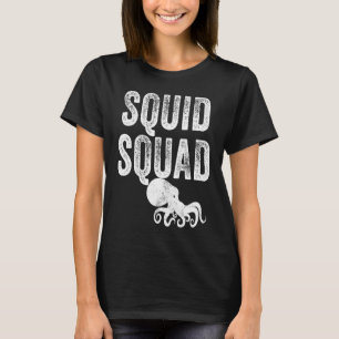 Squid Squad Zee Ocean Octopus T-shirt