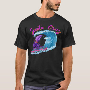 Squid Surven'n in Santa Cruz, Californië T-shirt
