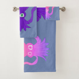 Squid Towel set Bad Handdoek