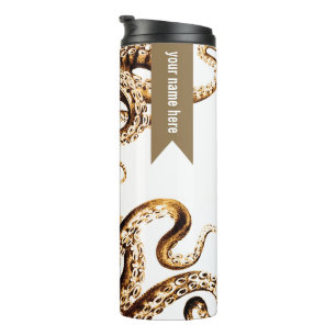 Squid Tumbler Brown Thermosbeker