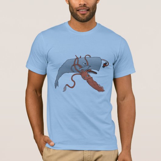 Squid vs. Whale T-shirt (Voorkant)