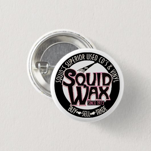 Squid Wax Button (Voorkant /achterkant)