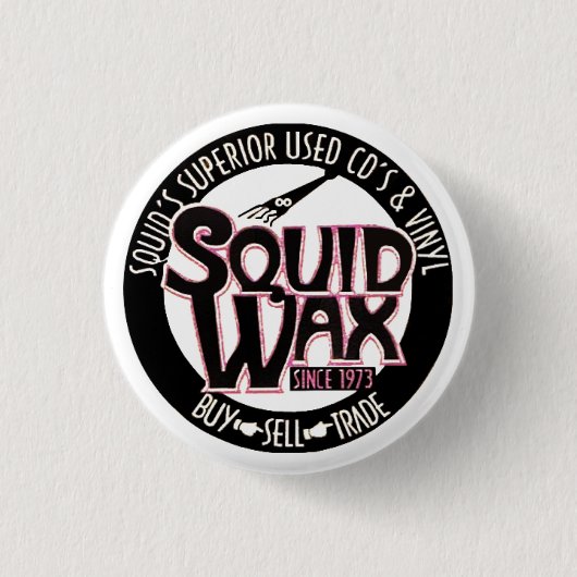 Squid Wax Button (Voorkant)