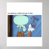 Squidward Poster (Voorkant)