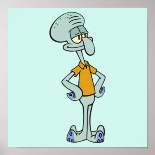 Squidward Tentacles Poster (Voorkant)