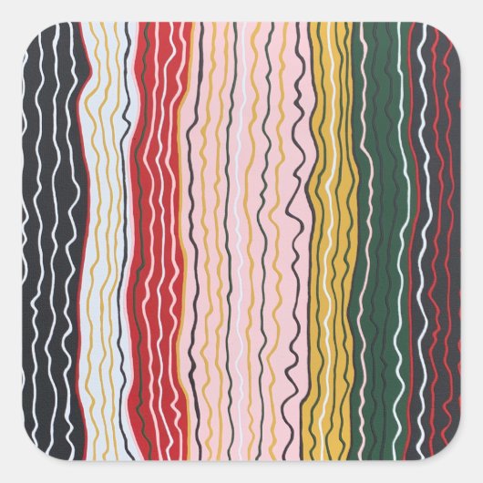 Squiggles modernes 2 Stickers (Devant)