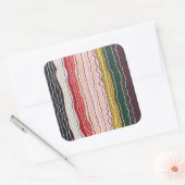 Squiggles modernes 2 Stickers (Enveloppe)
