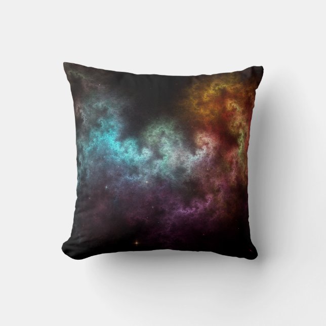 Squiggley Nebula Star Dust Cloud CRQENH Kussen (Voorkant)