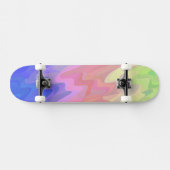 Squiggly Gradient Skateboard (Horizontaal)