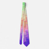 Squiggly Gradient Stropdas (Achterkant)