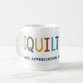 SQUILT LEVEN! 11 oz. mok (Voorkant links)
