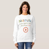SQUILT LIVE ! Sweatshirt féminine (Devant entier)