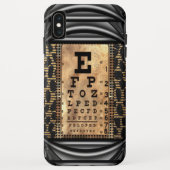Squint IV Eye Chart Cool Case-Mate iPhone Case (Achterkant)