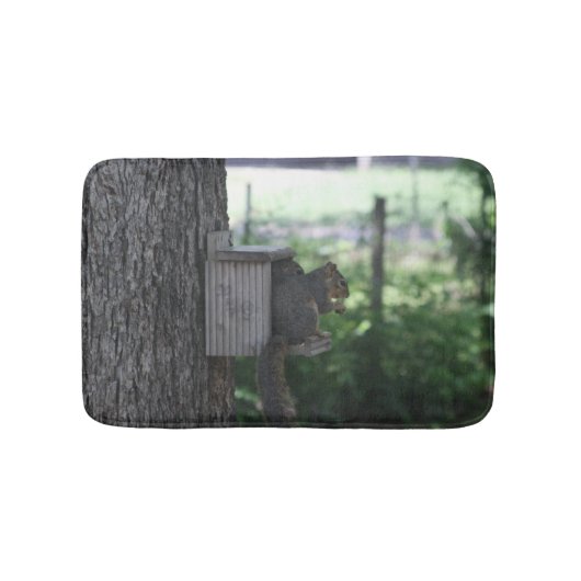 Squirrel Bath Mat (Voorkant)